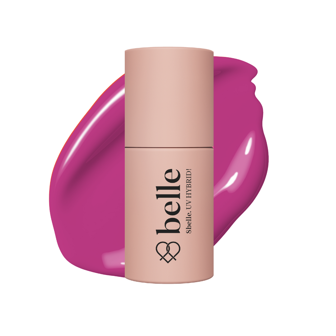 8belle Gel Nail Polish - 041 Violet Bloom | HEMA-Free, Soak-Off UV/LED