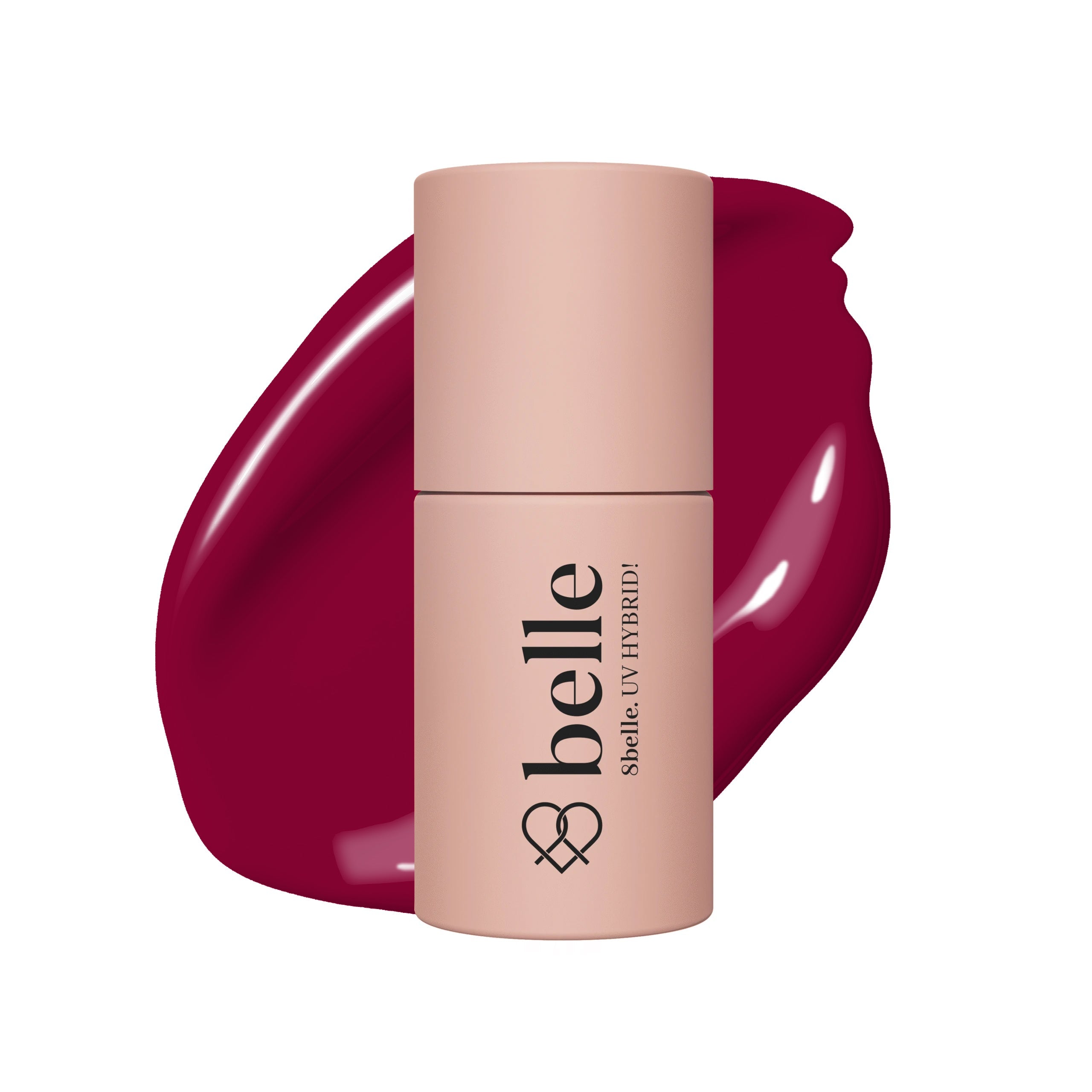 8belle Gel Nail Polish - 055 Mulled Wine | HEMA-Free, Soak-Off UV/LED