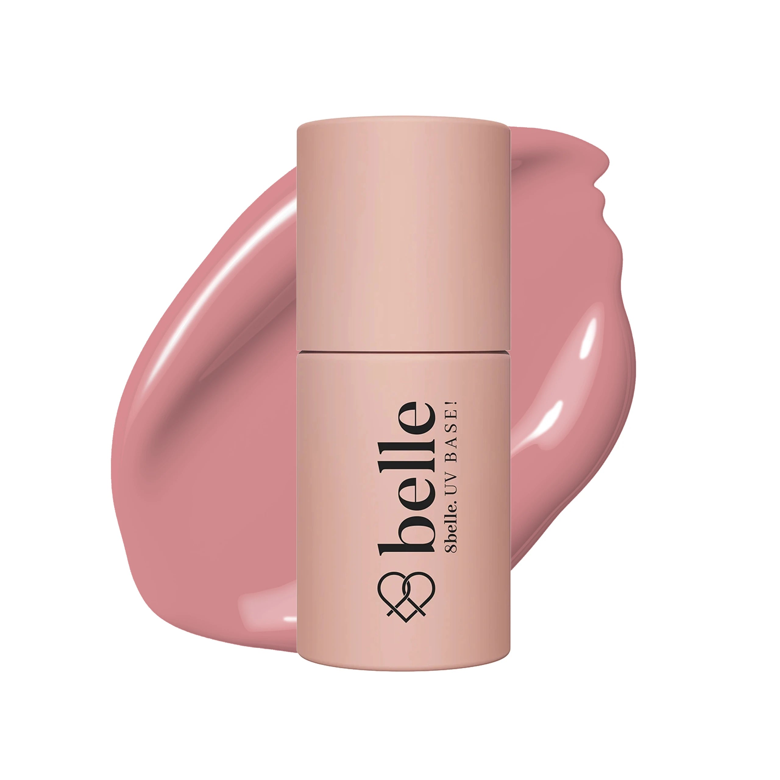 8belle Gel Nail Polish - 065 Beige Rose | Professional Blush-Nude Nail Gel, TPO & HEMA-Free