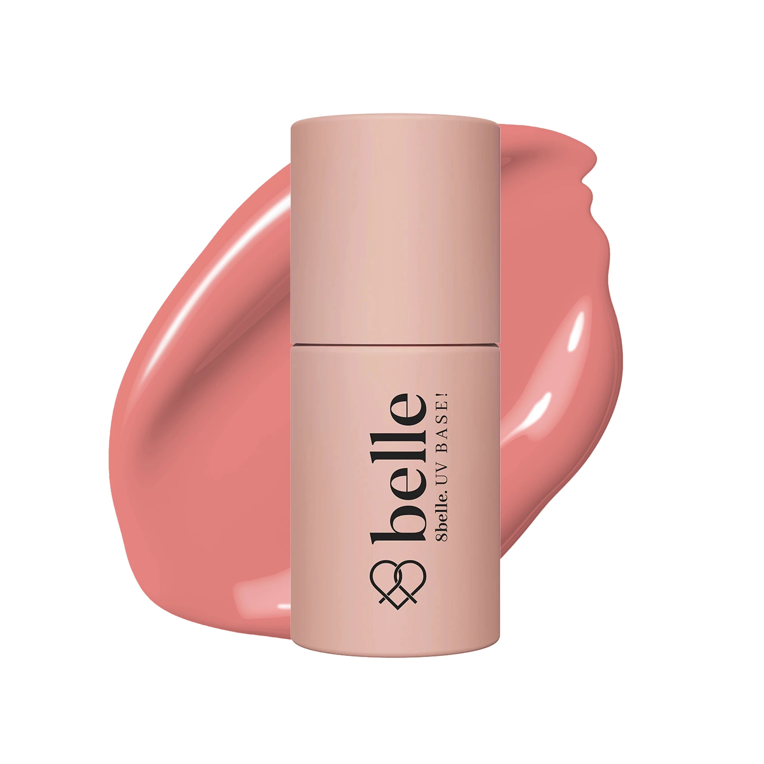 8belle Gel Nail Polish - 066 Blush Peach | Professional Nail Gel, TPO & HEMA-Free