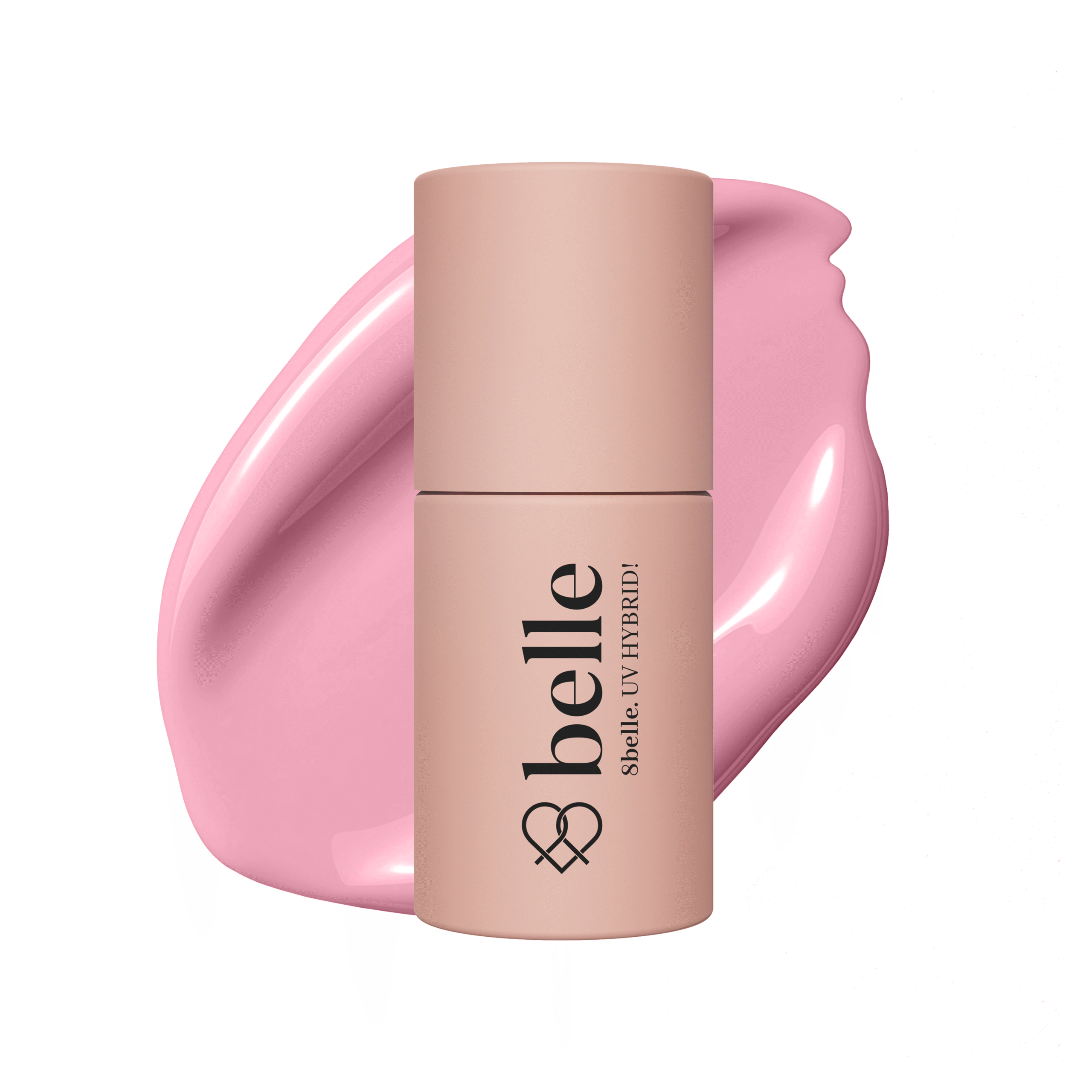 8belle Gel Nail Polish - 029 Marshmallow | HEMA-Free, Soak-Off UV/LED