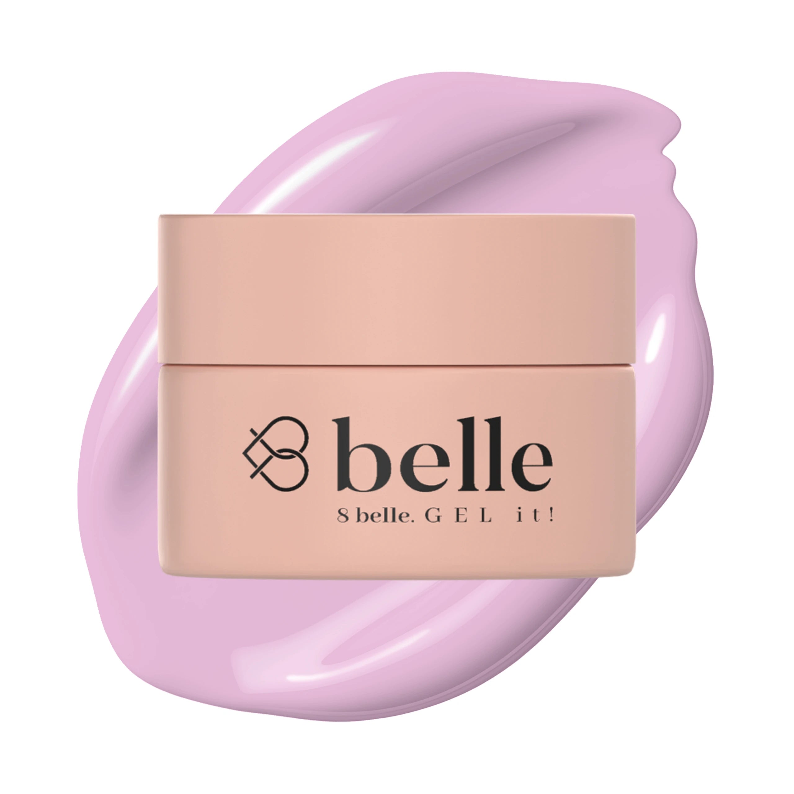8belle Rose Essence Builder Gel | Professional Nail Sculpting Gel TPO-Free 1.8 oz