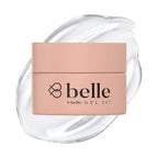 8belle Transparent Jelly Builder Gel | Non-Leveling Sculpting Gel for Nail Art 1.8 oz